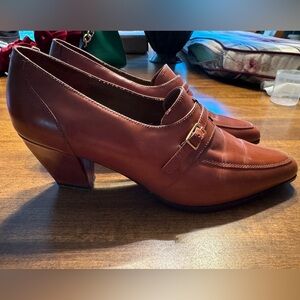 Rush Hour Genuine Leather Heels - Size 9